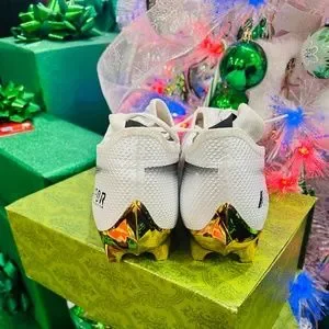 Shoes | 221 Vapor Edge Pro 360 White Gold Football Soccer  display picture 1